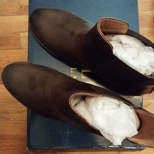 NWT Ralph Lauren Bryson Chelsea Boot 11D US Polo Brown